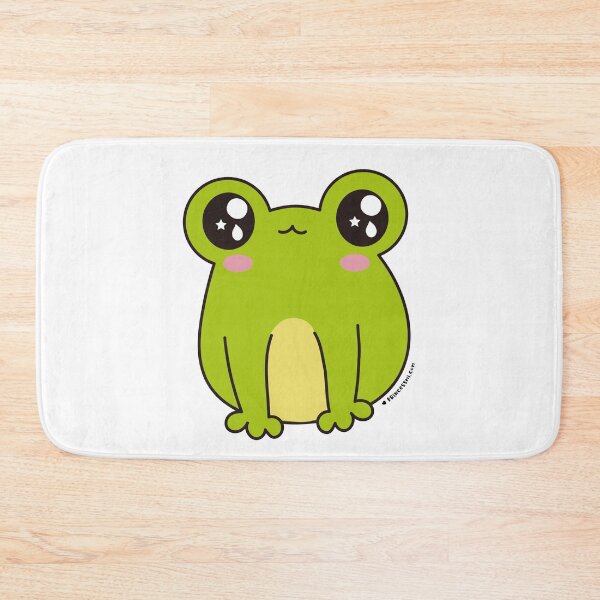 Item preview, cute frog, kawaii frog cartoon designed and sold by princessmi-com.