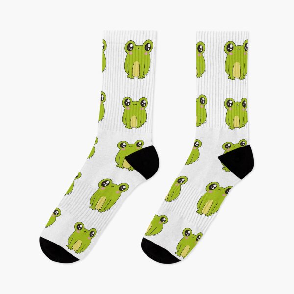 Item preview, cute frog, kawaii frog cartoon designed and sold by princessmi-com.