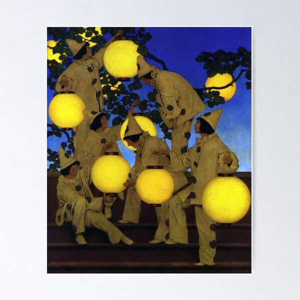 Item preview, The Lantern Bearers, by Maxfield Parrish. designed and sold by Historical Paintings.
