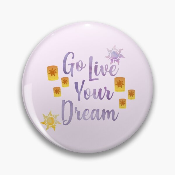 Item preview, Go Live Your Dream Tangled designed and sold by Mint-Rose.
