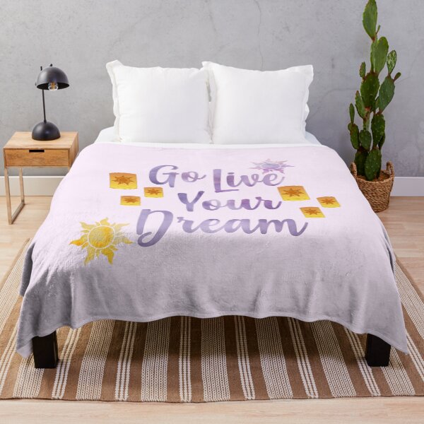 Item preview, Go Live Your Dream Tangled designed and sold by Mint-Rose.
