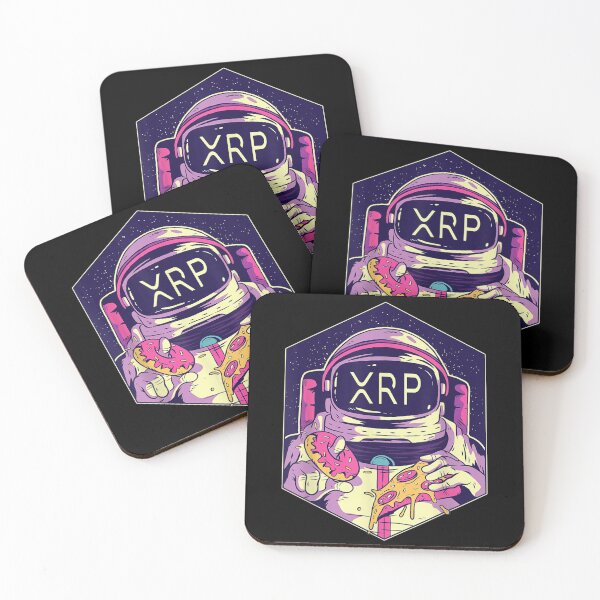 Item preview, XRP Cryptocurrency - XRP symbol Crypto Currency to the Moon Astronaut designed and sold by CryptoDy.