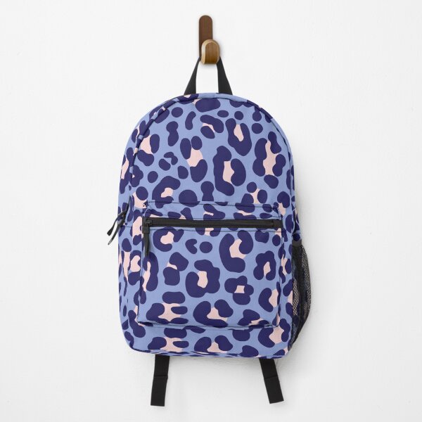 Item preview, Cornflower Blue and Pink Leopard designed and sold by stephanydc.