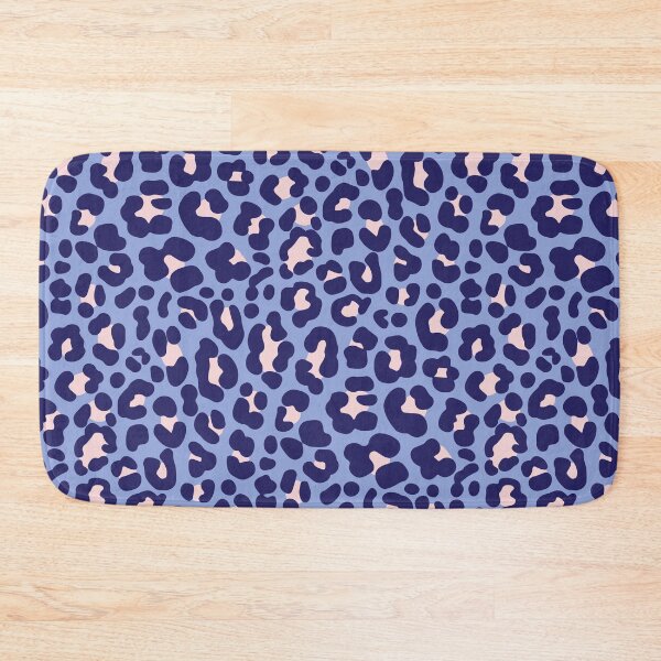Item preview, Cornflower Blue and Pink Leopard designed and sold by stephanydc.