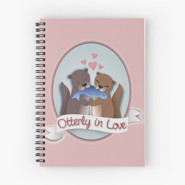 Item preview, Otterly in Love uni designed and sold by pinselpanda.