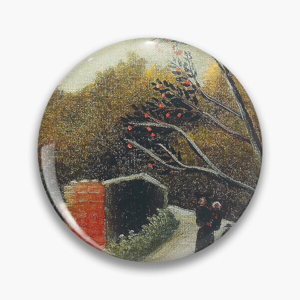 Item preview, Vintage Art Sawmill, Outskirts of Paris (ca. 1893–1895) by Henri Rousseau designed and sold by Designedbysm.