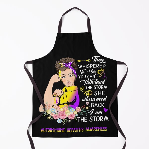 Item preview, I Am The Storm Autoimmune Hepatitis Awareness designed and sold by Brad-FI.