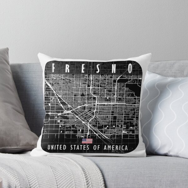 Item preview, FRESNO MAP USA designed and sold by hatimelhag.