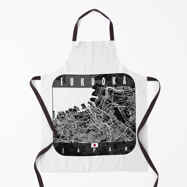 Item preview, FUKUOKA MAP JAPAN designed and sold by hatimelhag.