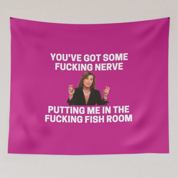 Item preview, Real Housewives - Luann - Youve got some fucking nerve putting me in the fucking fish room designed and sold by LeoSpaceman.