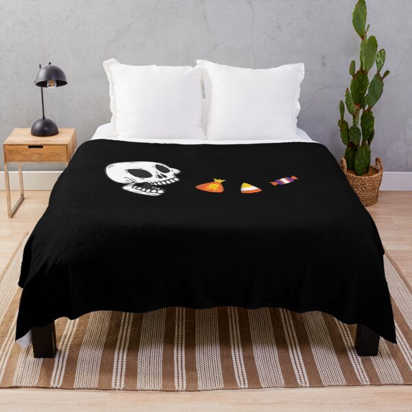 Item preview, Halloween Skeleton Eats Candy Funny Boys Girls Kids designed and sold by TheMattDesigns.