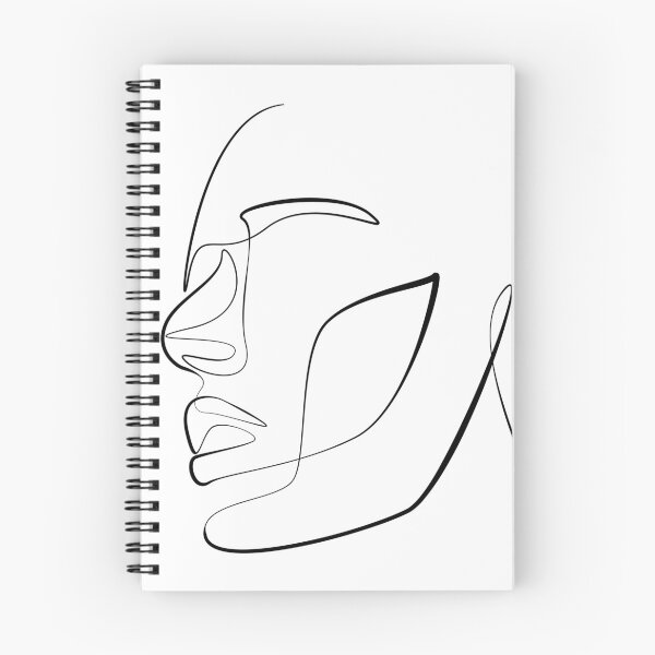Item preview, Abstract One Line Face Drawing designed and sold by Infinitenoon.