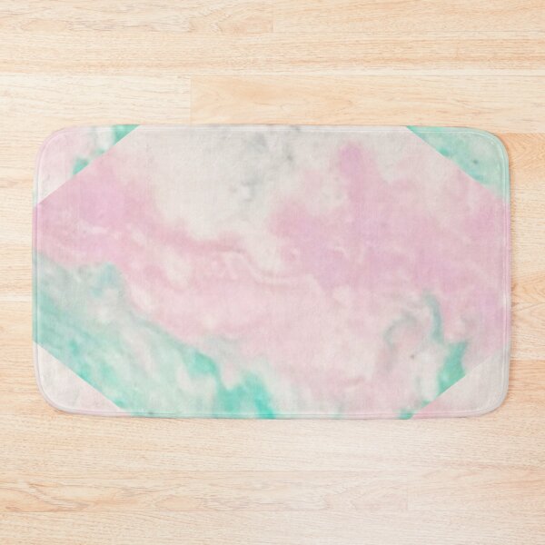 Item preview, Baby Pink Marble Geometric Abstract Diamond Pattern designed and sold by GoeCentric.