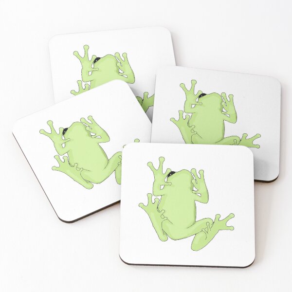 Item preview, Tree frog on the window designed and sold by chloemillxxv.