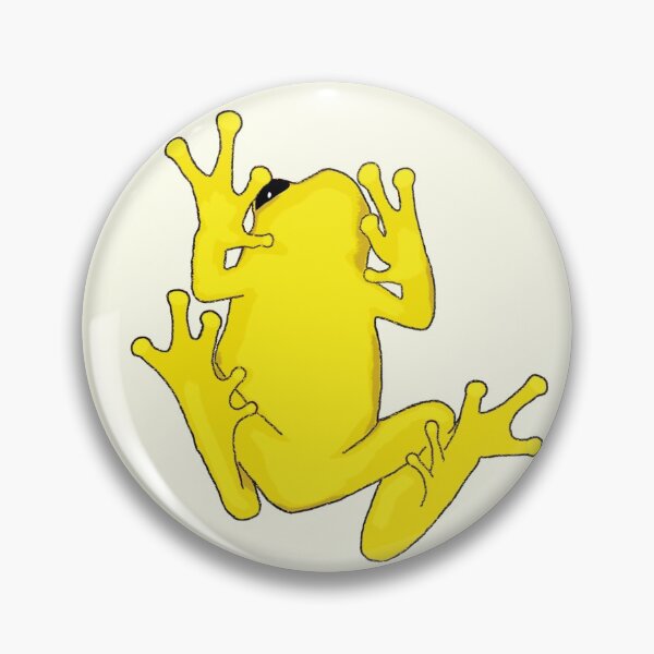 Item preview, Tree frog on the window - Yellow designed and sold by chloemillxxv.