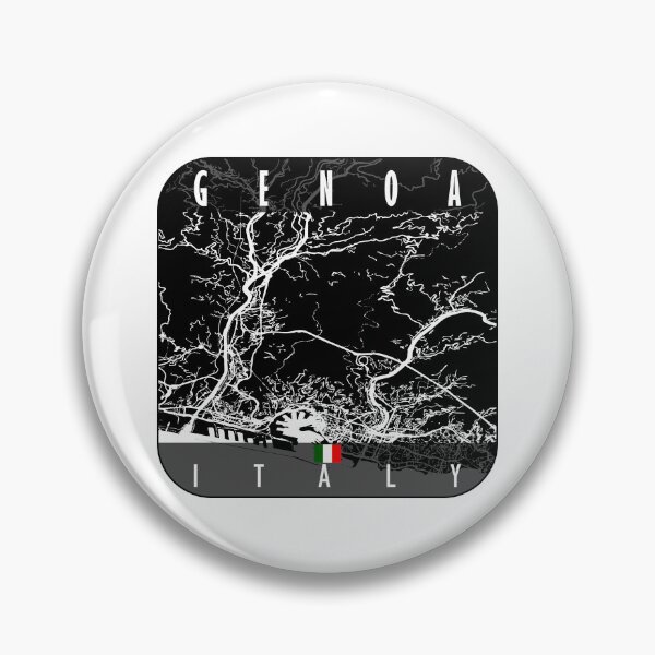 Item preview, GENOA MAP ITALY designed and sold by hatimelhag.