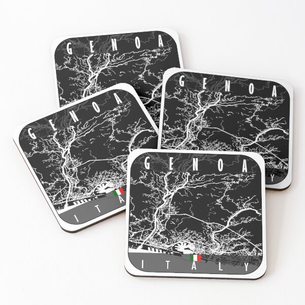 Item preview, GENOA MAP ITALY designed and sold by hatimelhag.