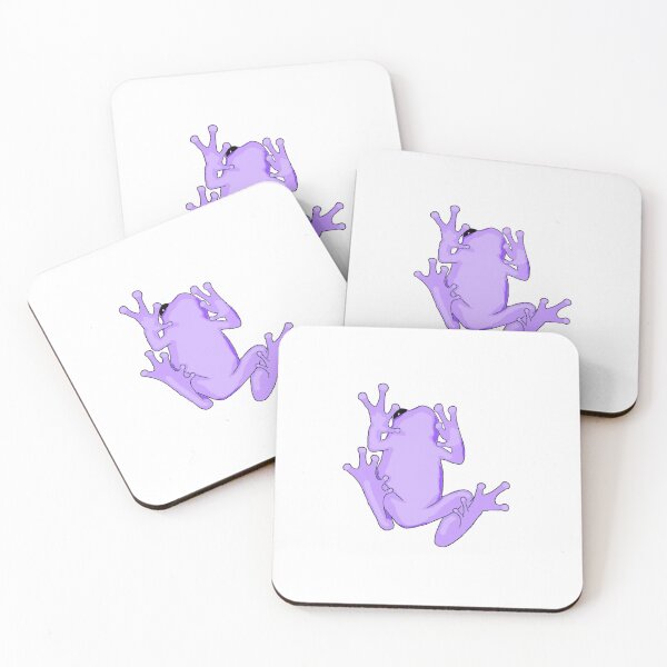 Item preview, Tree frog on the window - Purple designed and sold by chloemillxxv.