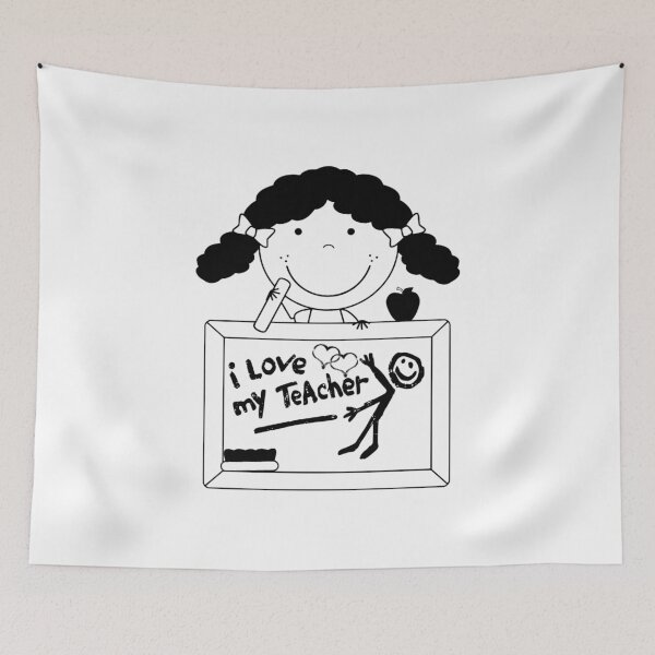 Item preview, I Love My Teacher T-Shirt, kids T-Shirt. designed and sold by OAPod.