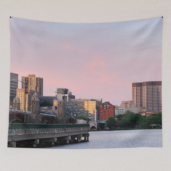 Item preview,  Boston city skyline prints,Boston city scape,Boston panoramic,panoramic wall art, panoramic canvas  designed and sold by eyesight4vision.