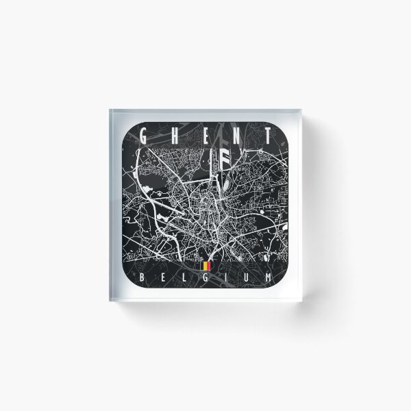 Item preview, GHENT MAP BELGIUM designed and sold by hatimelhag.