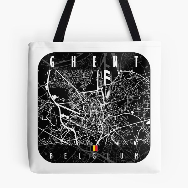 Item preview, GHENT MAP BELGIUM designed and sold by hatimelhag.