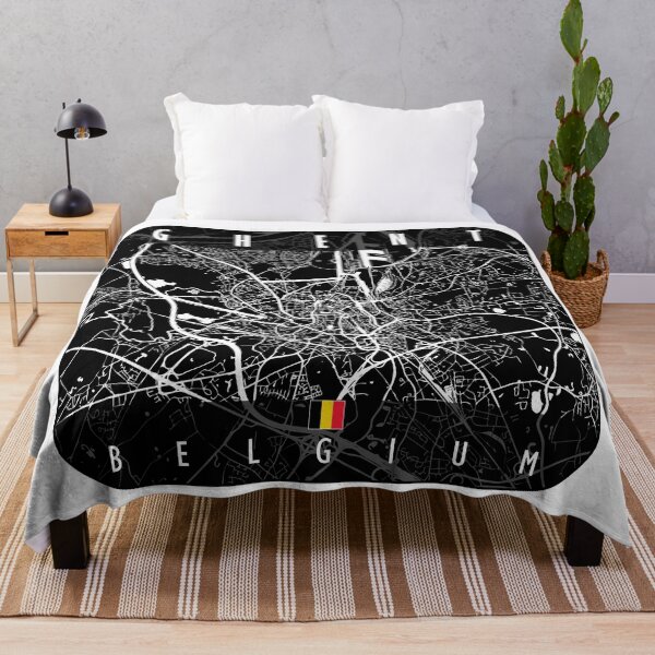 Item preview, GHENT MAP BELGIUM designed and sold by hatimelhag.