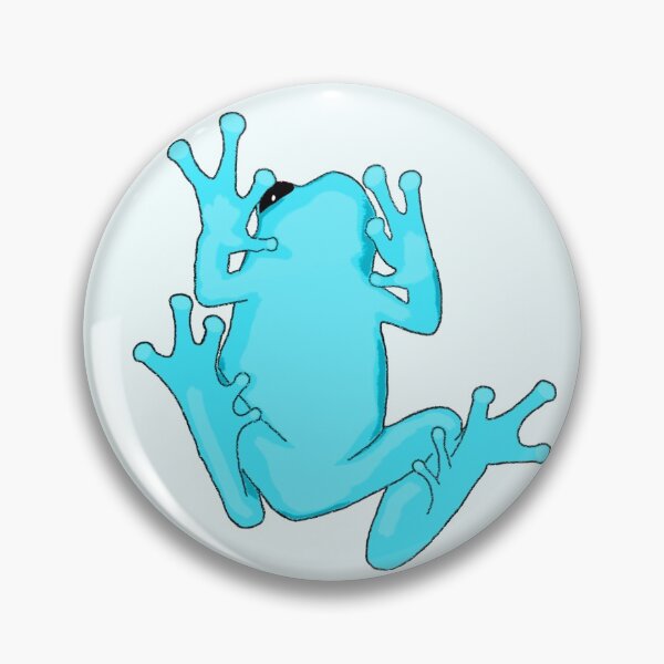 Item preview, Tree frog on the window - cyan designed and sold by chloemillxxv.