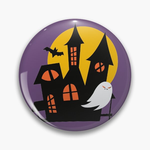 Item preview, Cute Halloween Haunted House designed and sold by SLAG-Creative.