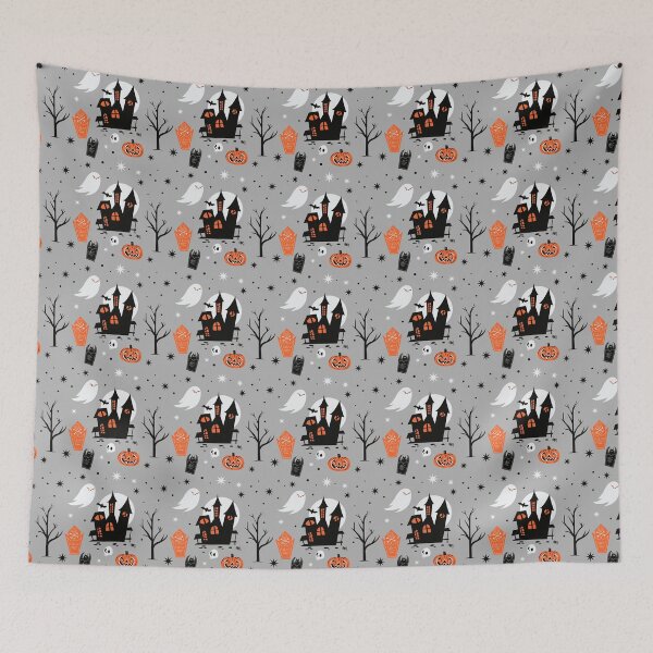 Item preview, Cute Halloween Haunted House designed and sold by SLAG-Creative.