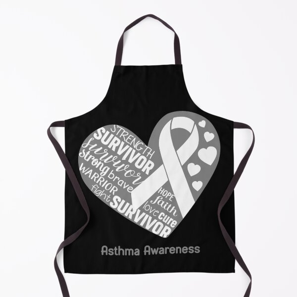 Item preview, Asthma Heart Support Asthma Warrior Fighting designed and sold by GennieShop.