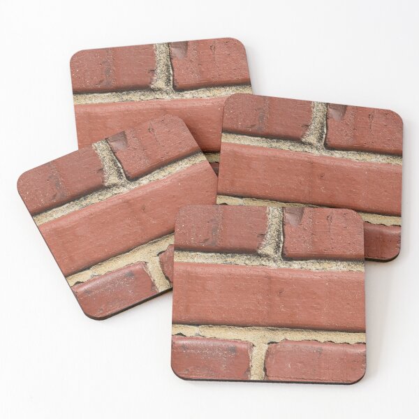 Item preview, Bright Red Brick Wall designed and sold by SEEphotos7171.