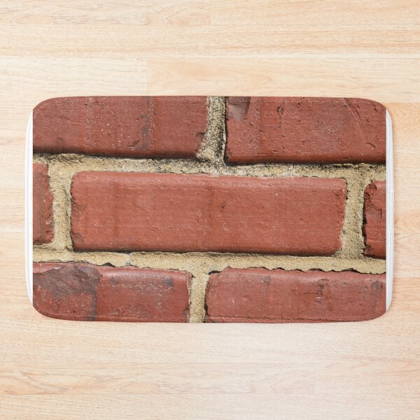 Item preview, Bright Red Brick Wall designed and sold by SEEphotos7171.