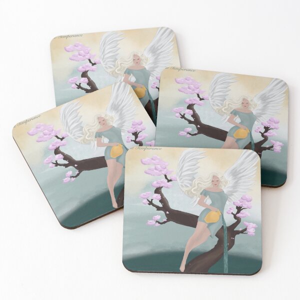 Item preview, The Temperance card number 12 of the tarot card designed and sold by TALAT-SHOPS.