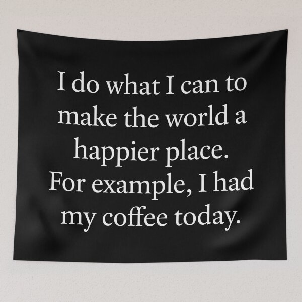 Item preview, Happiness is Coffee designed and sold by Gutter Sounds.