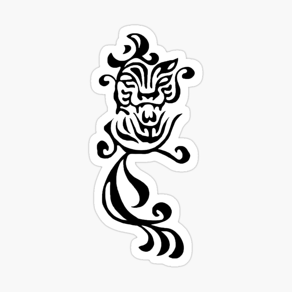 American Traditional Tiger Tattoo