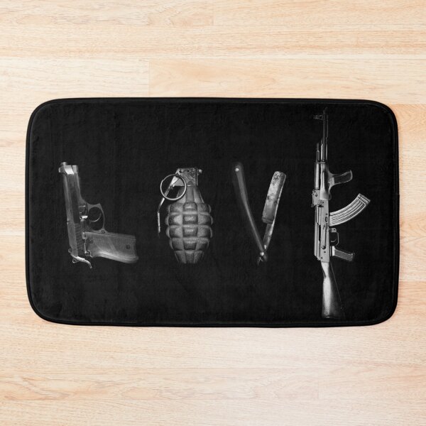 Item preview, love weapons - guns grenade designed and sold by MarketVisionAV.