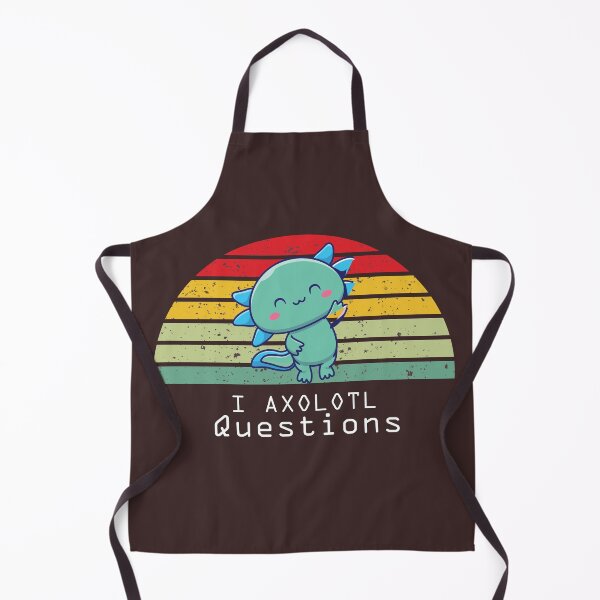 Item preview, I Axolotl Questions - gift boy, retro design designed and sold by SHINIGAMI-SHOP.