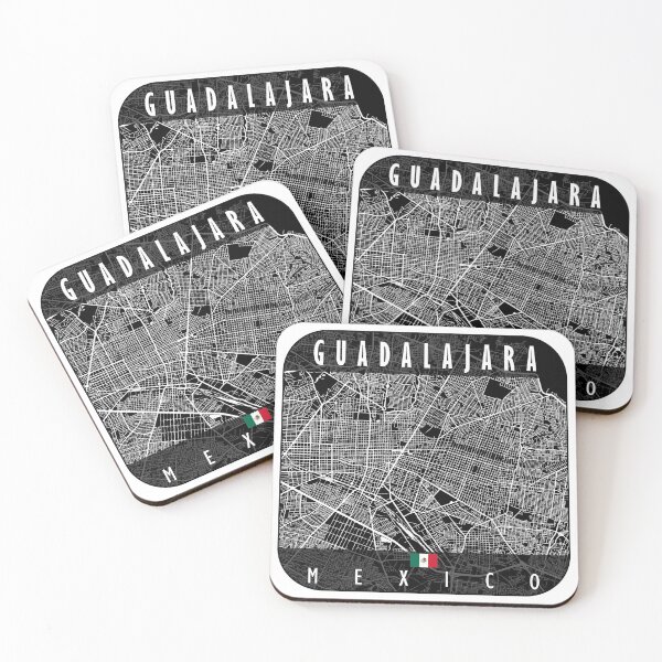 Item preview, GUADALAJARA MAP MEXICO designed and sold by hatimelhag.