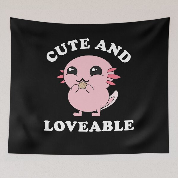Item preview, Kawaii axolotl Cute And Loveable designed and sold by wdyoungblood.