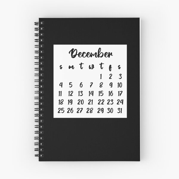 Item preview, December bullet journal calendar month 2022 designed and sold by felinefeelings.
