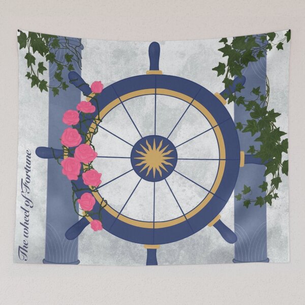 Item preview, The wheel of fortune, card number 10 of tarot designed and sold by TALAT-SHOPS.