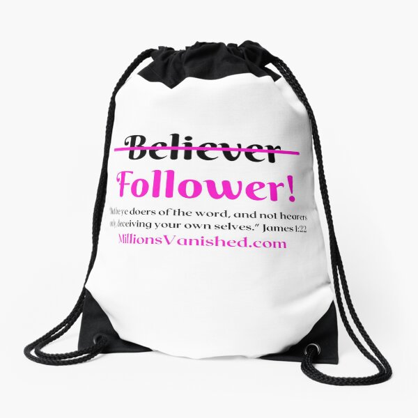 Follower Girl - Christian Drawstring Bag
