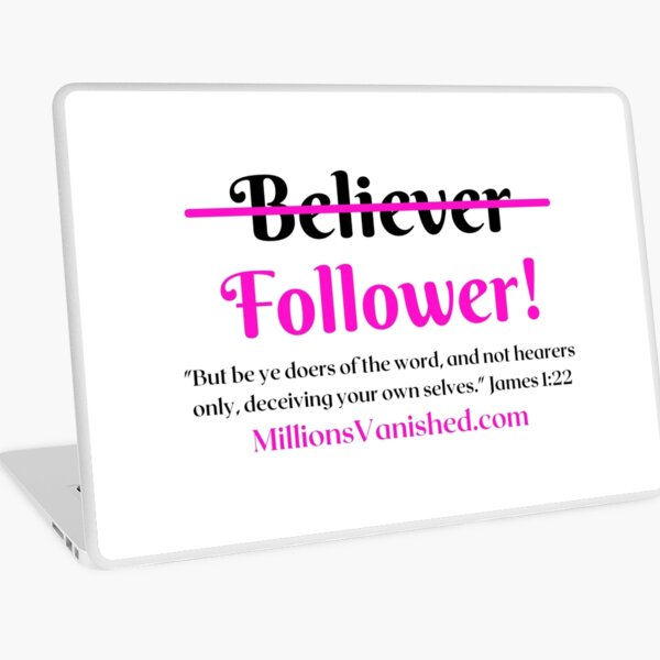Follower Girl - Christian Laptop Skin