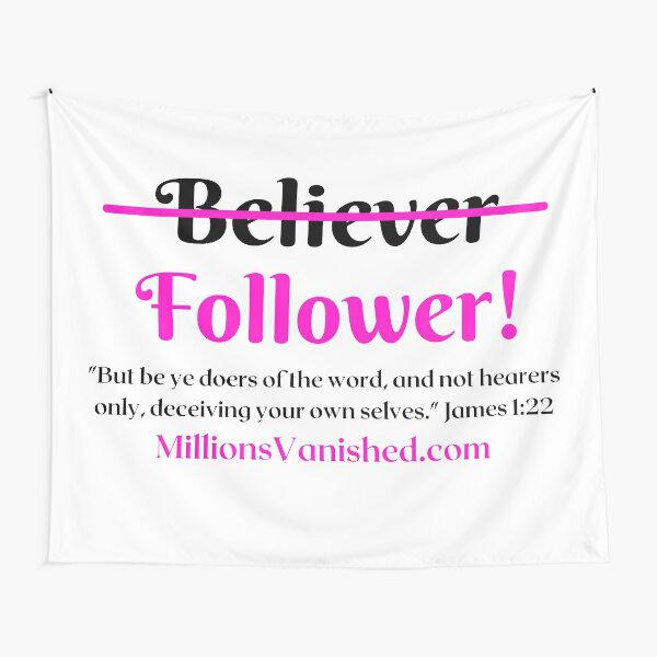 Follower Girl - Christian  Tapestry