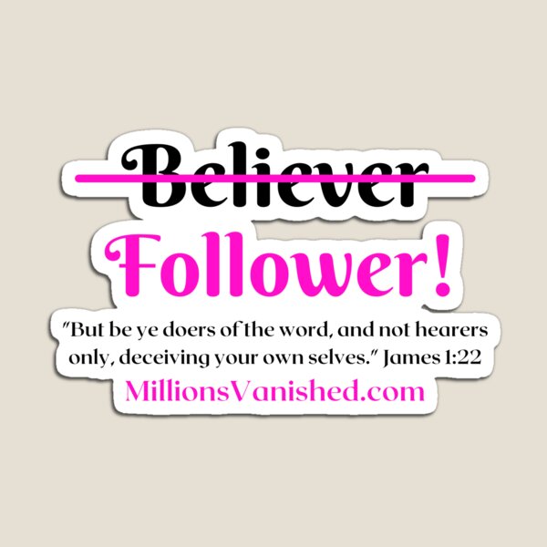 Follower Girl - Christian Magnet