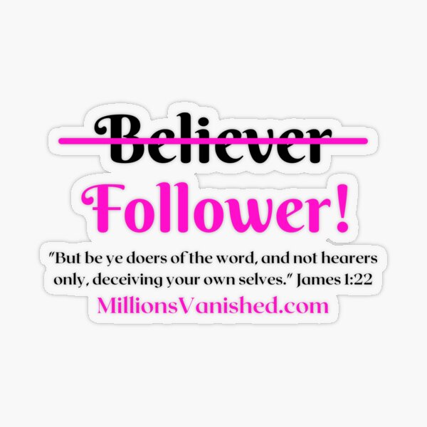 Follower Girl - Christian Transparent Sticker
