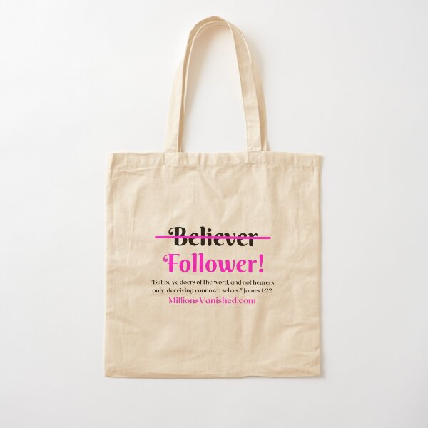 Follower Girl - Christian Cotton Tote Bag