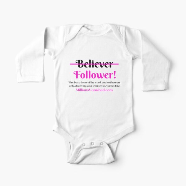 Follower Girl - Christian Long Sleeve Baby One-Piece