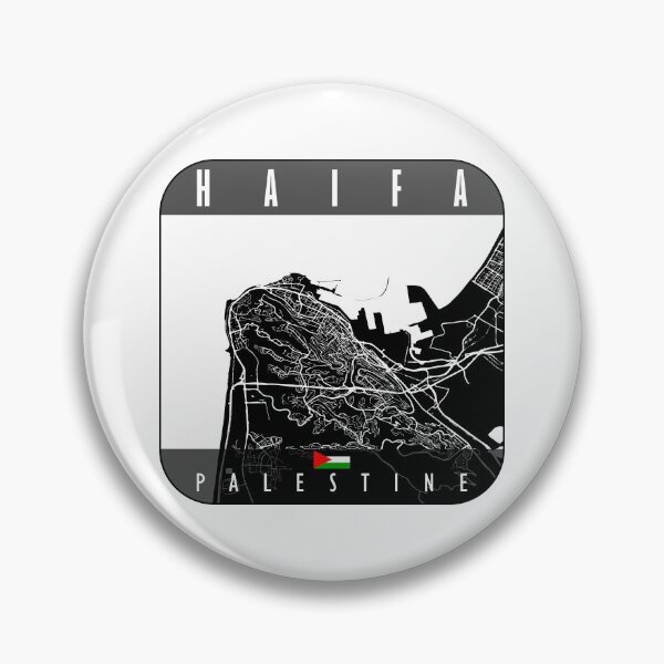 Item preview, HAIFA MAP PALESTINE designed and sold by hatimelhag.